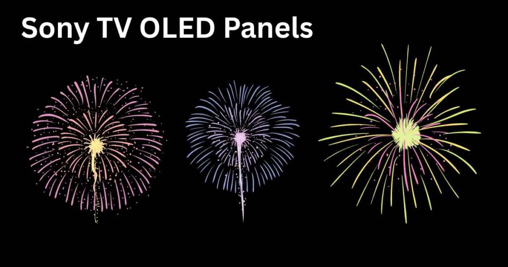Sony TV OLED Panels 