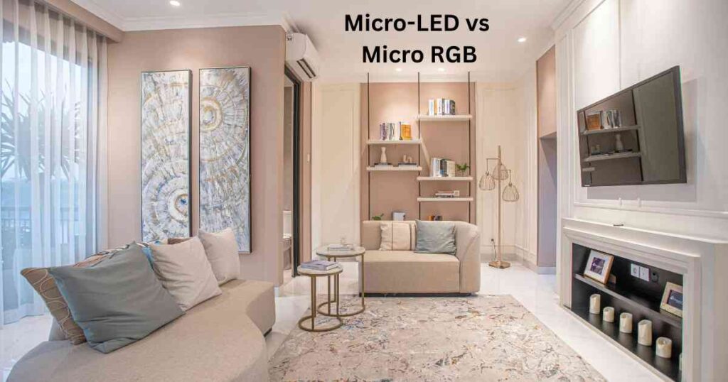 Micro RGB vs Micro-LED displays